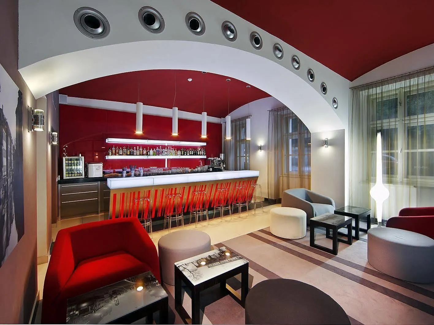 ****  Red & Blue Design Hotel Prague Czech Republic